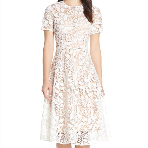 Chelsea28 Dresses & Skirts - Chelsea28 Floral Lace A-Line Dress (F8)